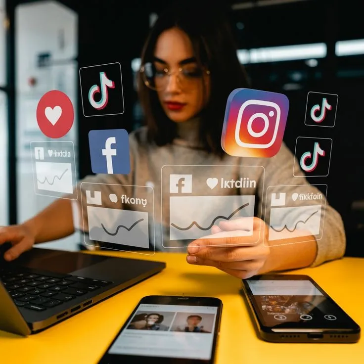digital marketing company content calendar planning board